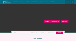 Desktop Screenshot of jlu.edu.in
